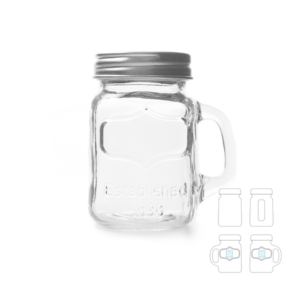 Mini Jar with Crystal Clear Lid